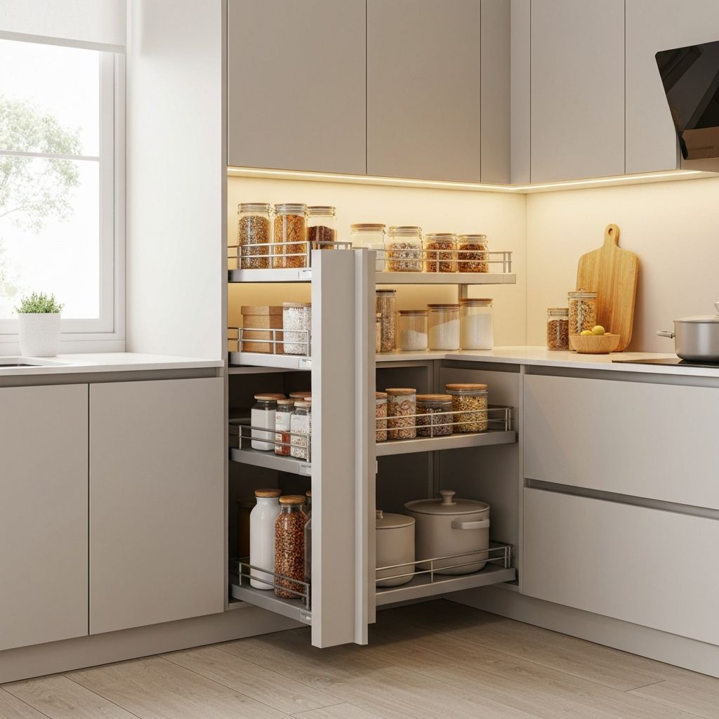 Blind Corner Pull-Outs