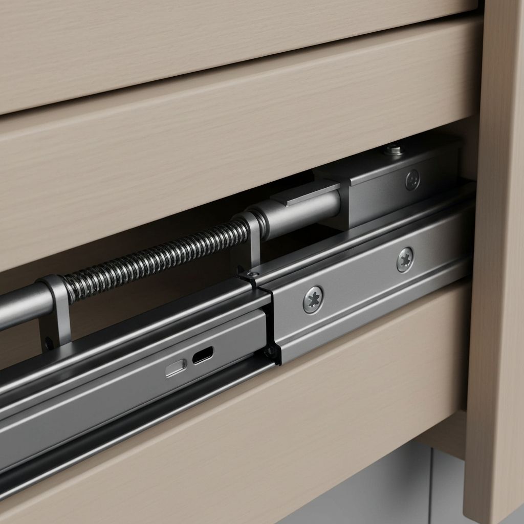 Soft-close drawer mechanism